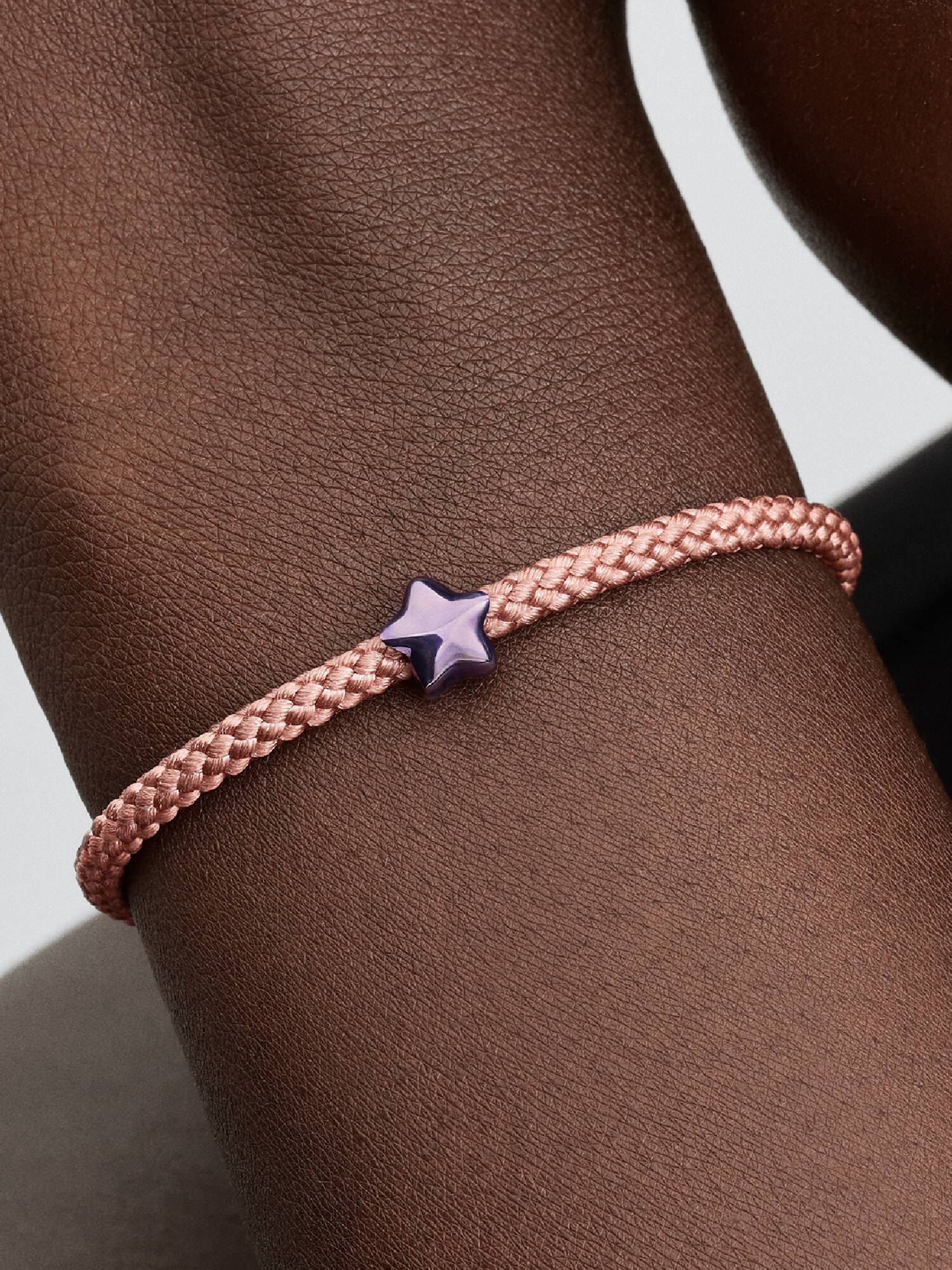 Violettes Stern Mini-Charm