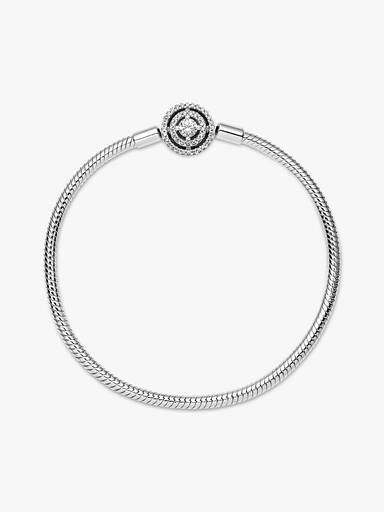 Pandora Moments Strahlenkranz Schlangen-Gliederarmband