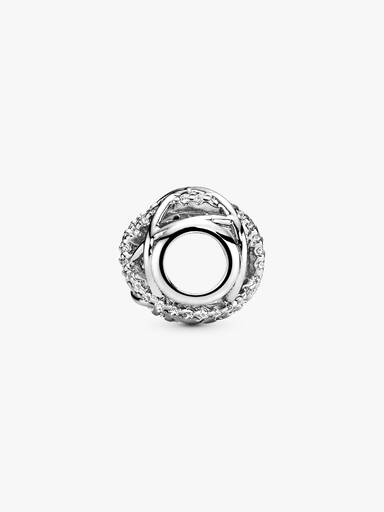 Funkelnde Linien Offen gearbeiteter Charm