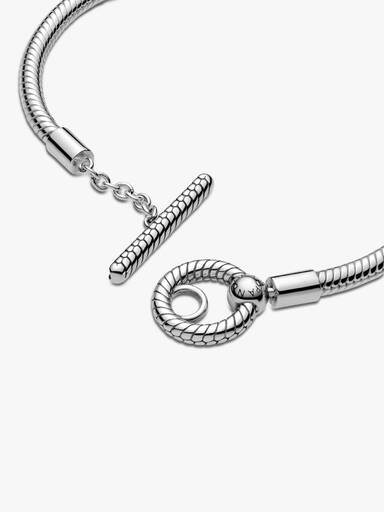 T-Verschluss Schlangen-Gliederarmband