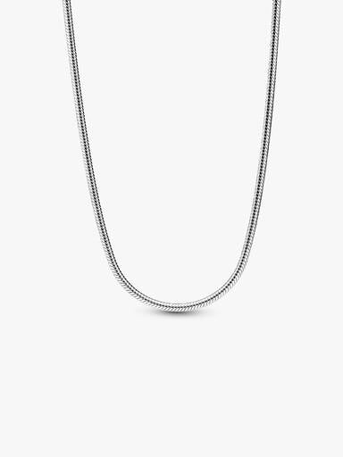 Elegante Schlangen-Gliederarmband-Halskette