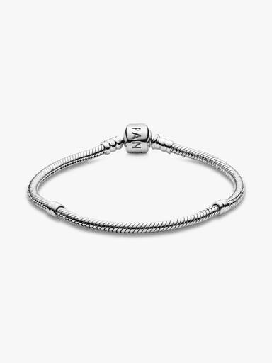 Verspieltes Zylinder-Verschluss Schlangen-Gliederarmband