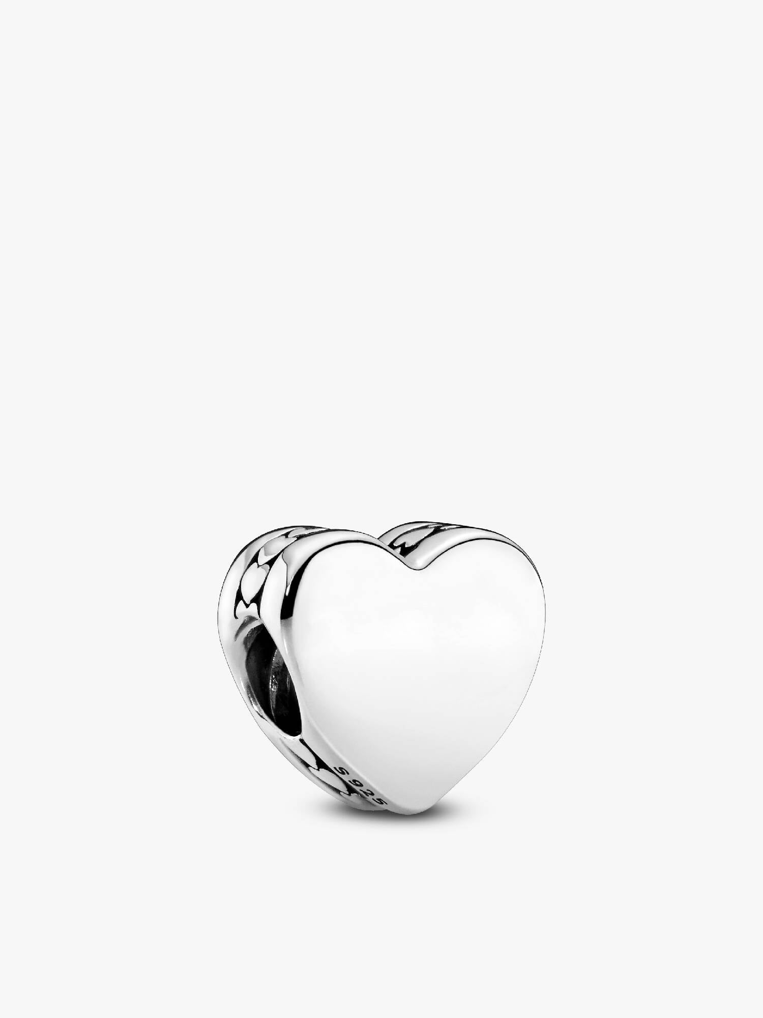 Gravierbares Herz Charm