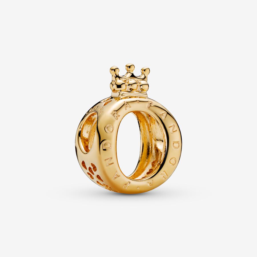 Pandora Crown "O" Logo-Charm image number 0
