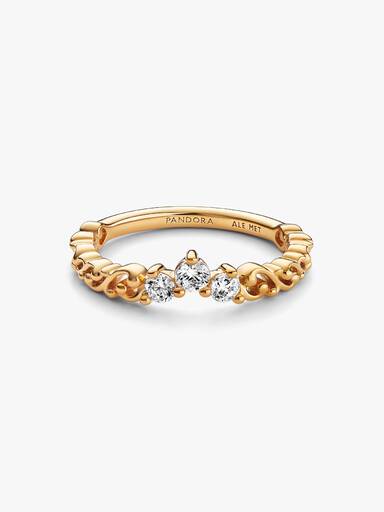 Königlicher Wirbel Diadem-Ring