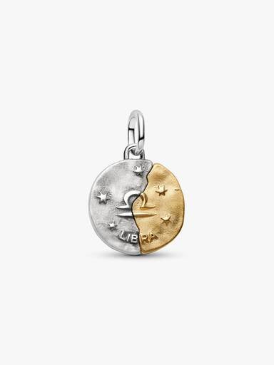 Sternzeichen Waage Medaillon-Charm