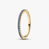 Funkelnder Blauer Halb-Ewigkeits-Ring Funkelnder Blauer Halb-Ewigkeits-Ring