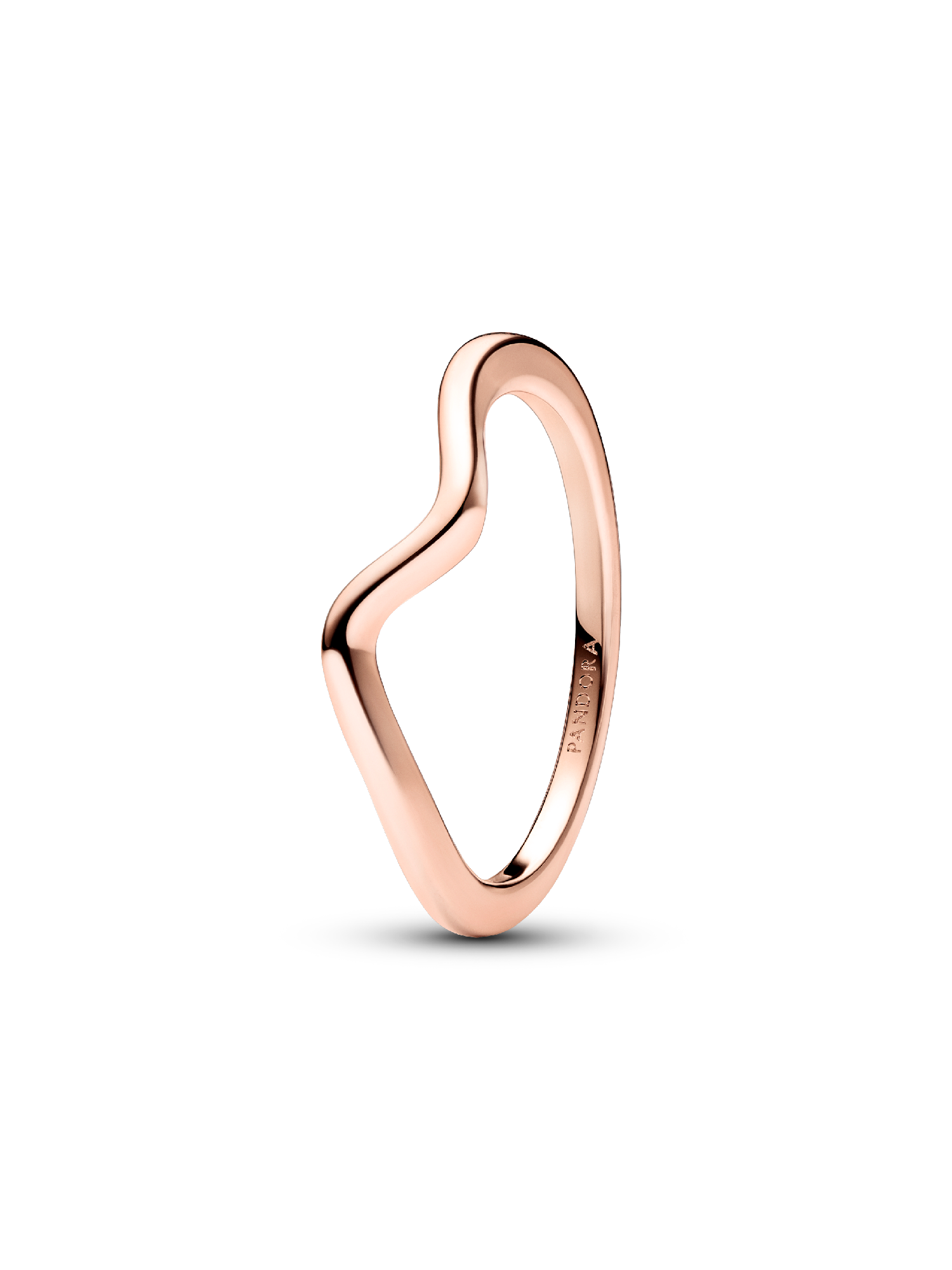 Polierte Welle Ring