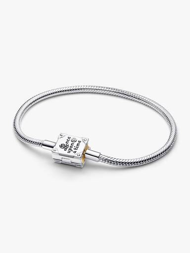 Disney Prinzessinnen Geschichtenbuch Schlangen-Gliederarmband mit im Labor gezüchtetem Diamanten
