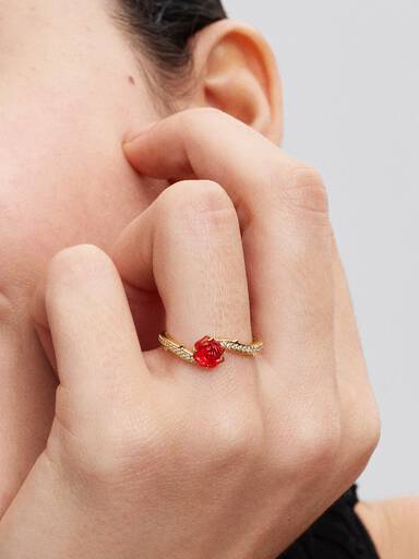Disney Die Schöne und das Biest Magische Rose Ring