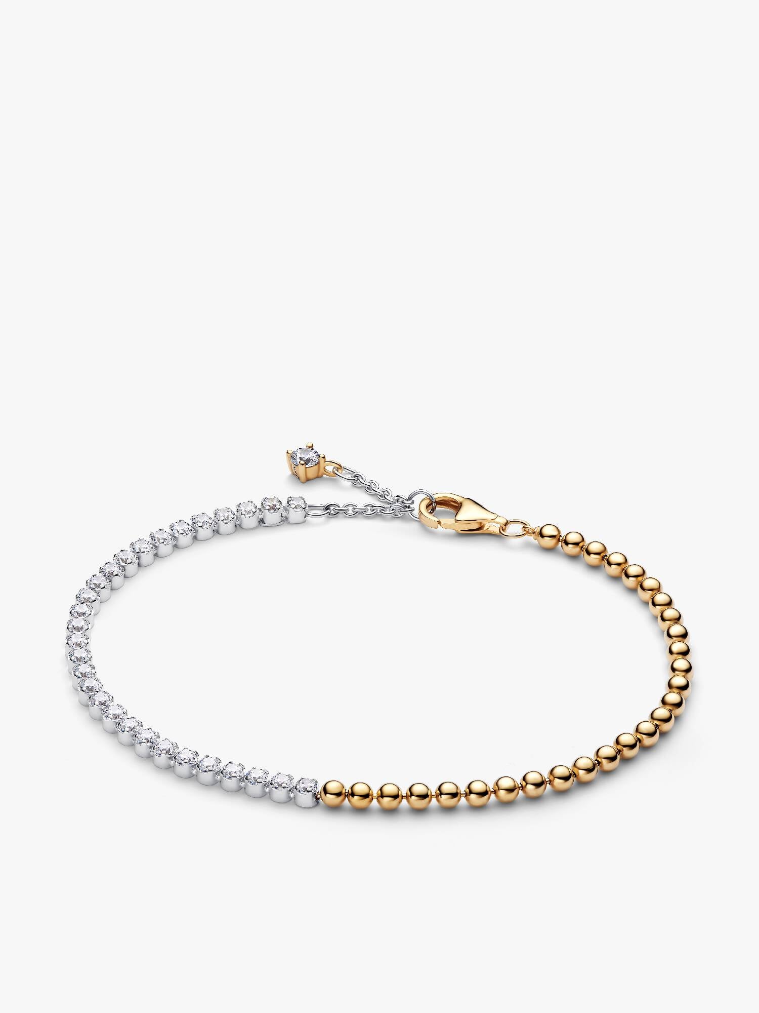 Kugeln und Tennisarmband