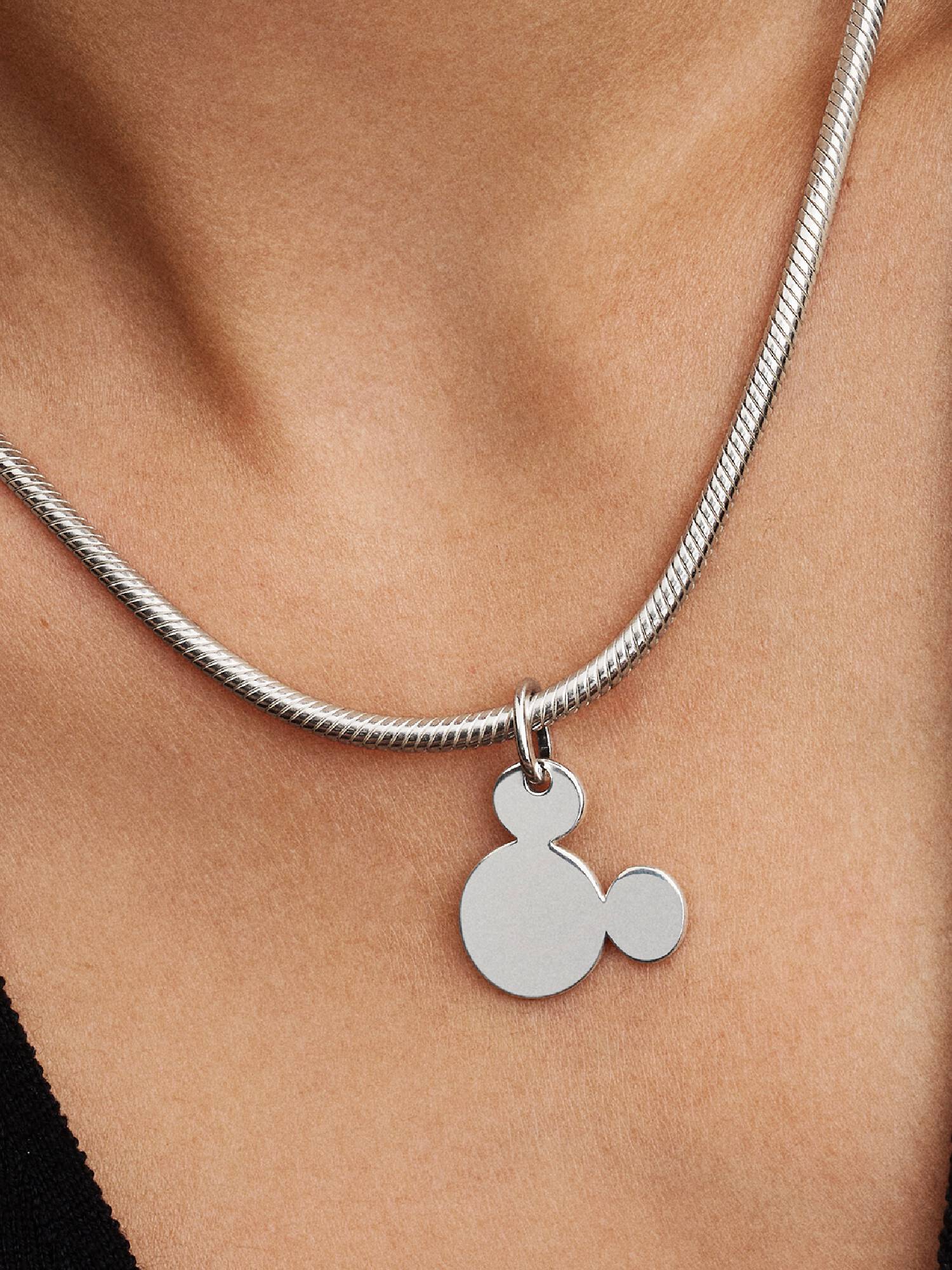 Disney Micky Maus Gravierbarer Charm-Anhänger