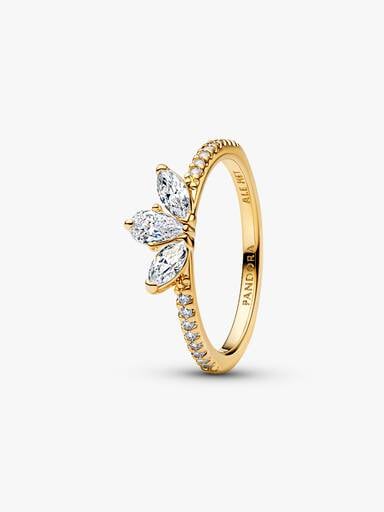 Funkelnder Herbarium Cluster Ring