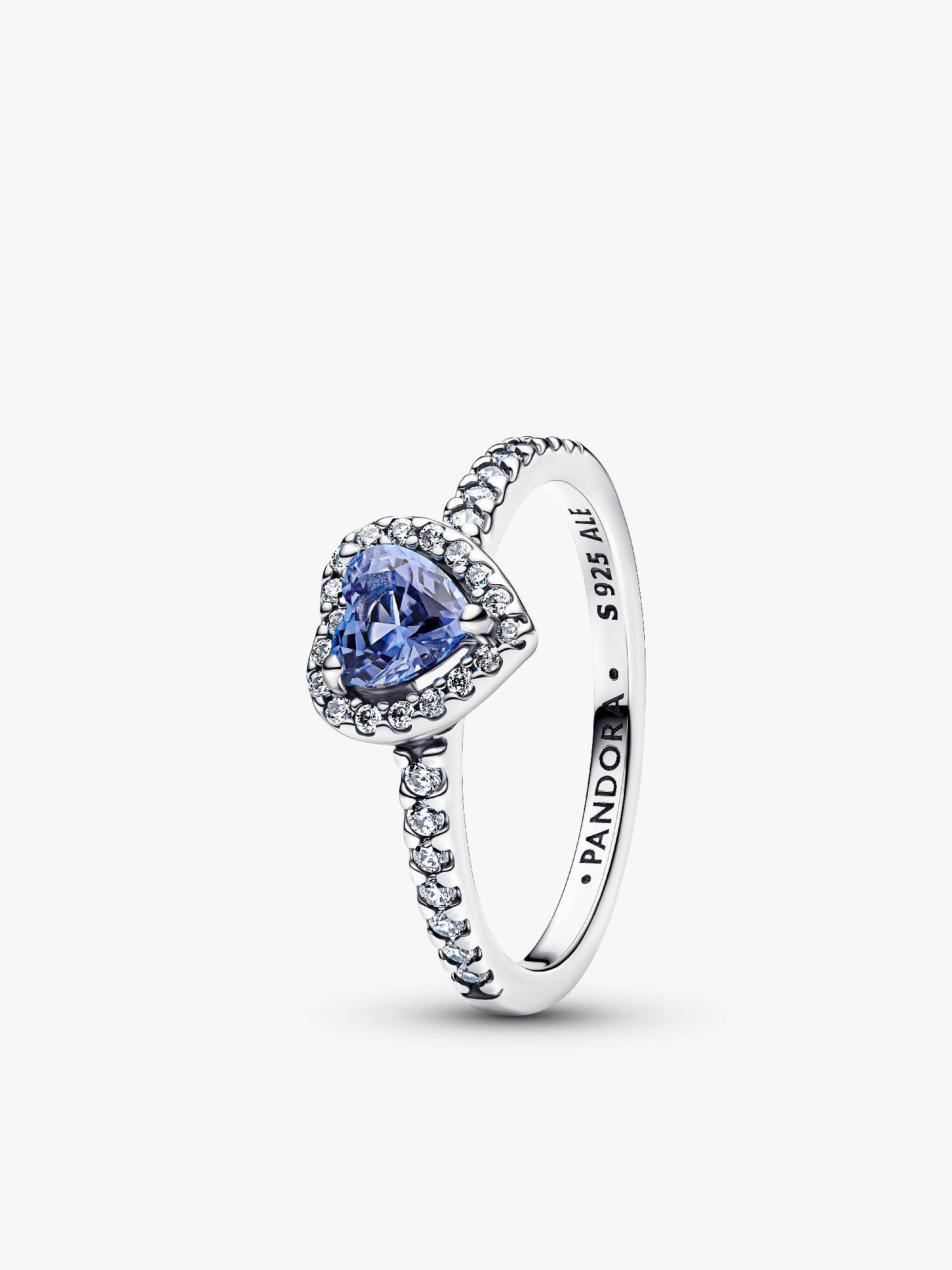 Funkelndes Erhabenes Herz Ring