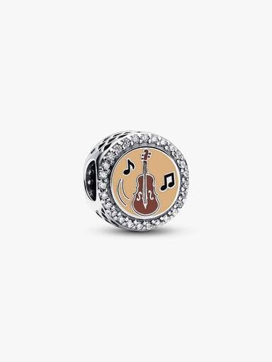 Gravierbarer Charm mit Violine