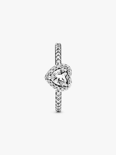 Erhabenes Herz Ring