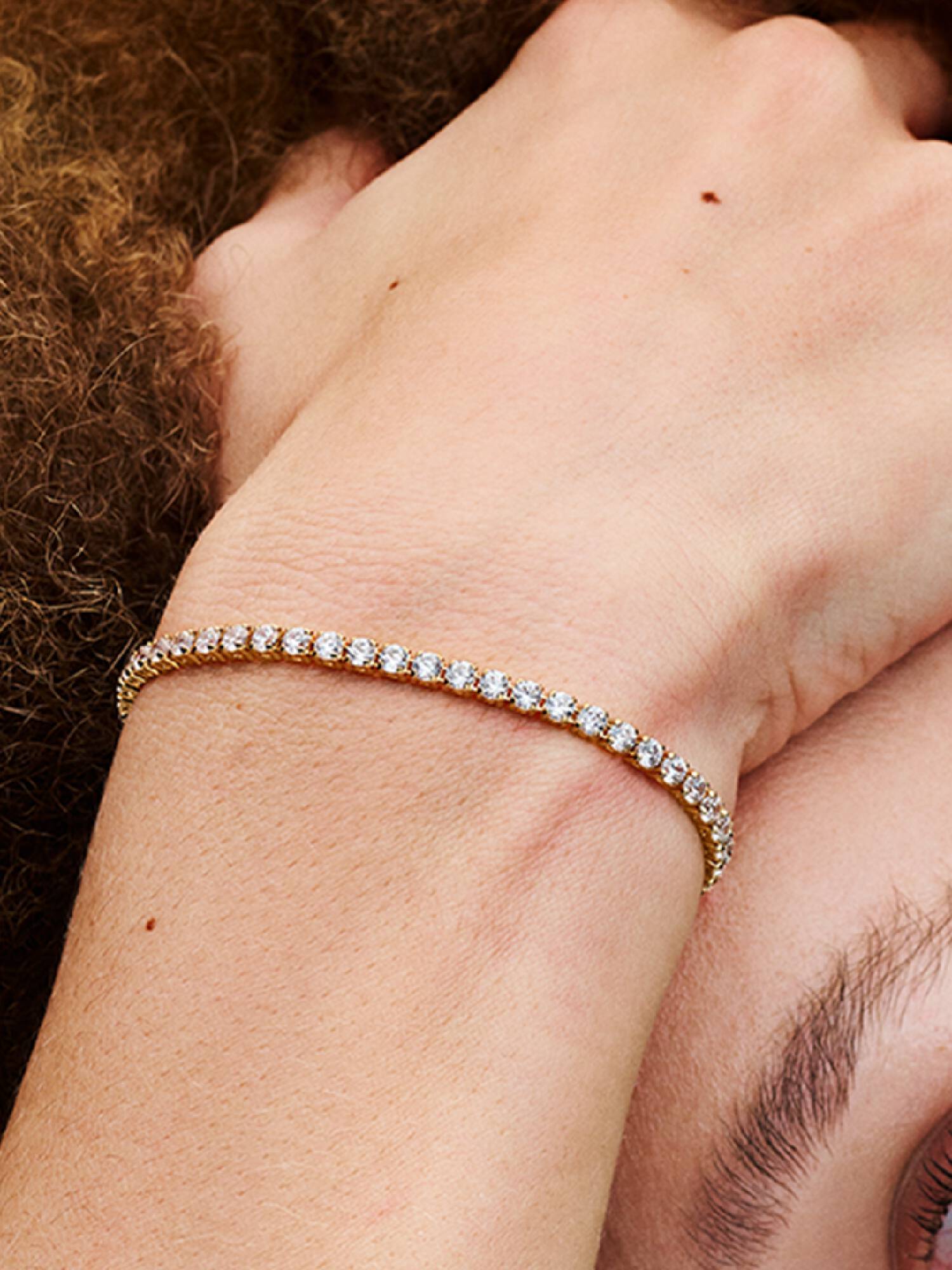 Funkelndes Tennisarmband