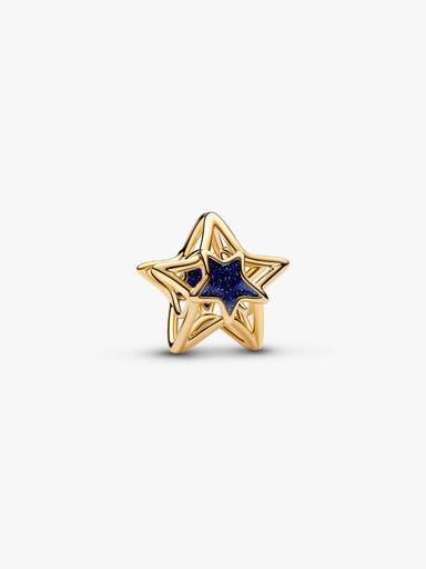 Stern Offen gearbeitetes Charm