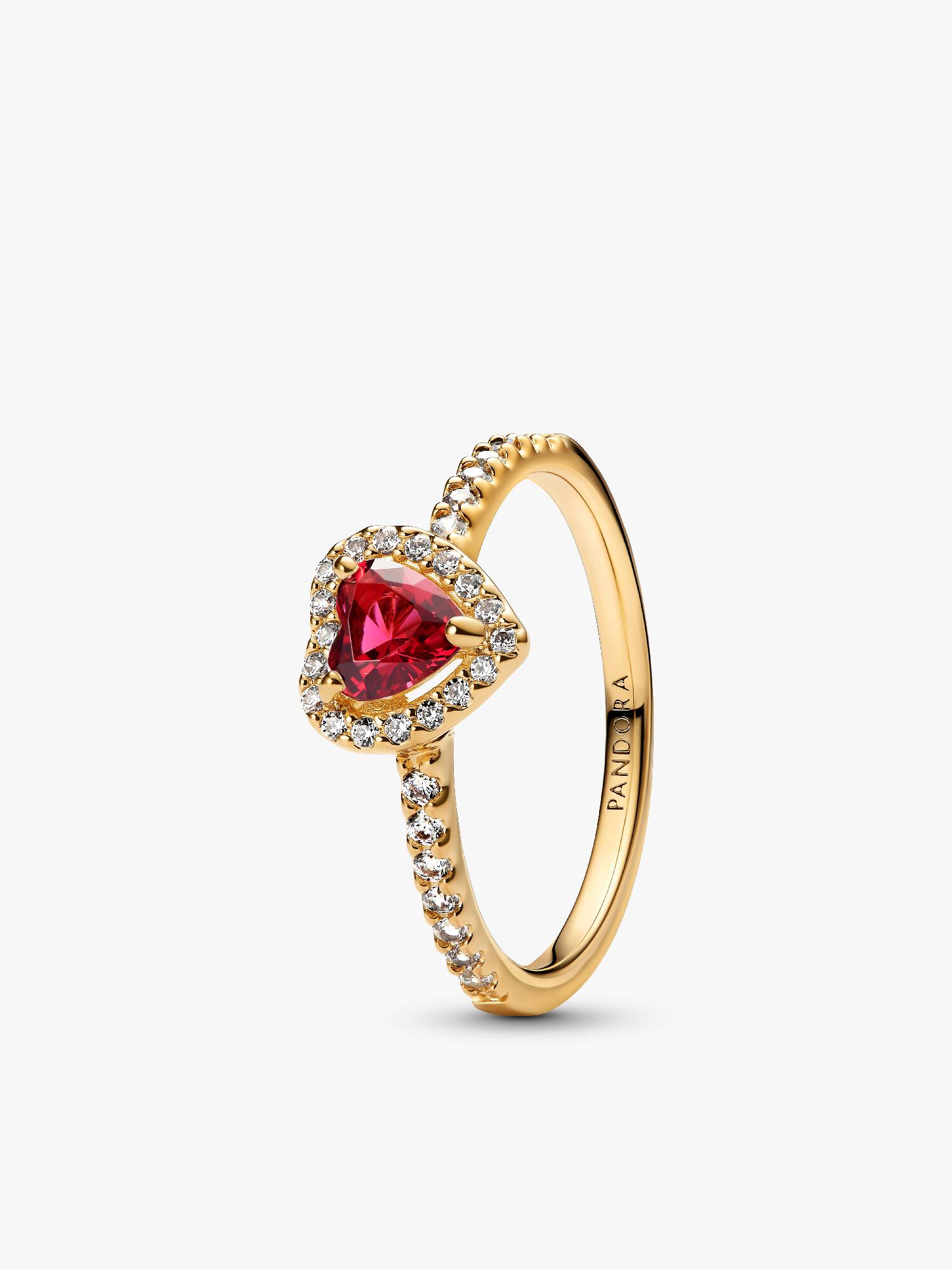 Funkelnder Herz Ring