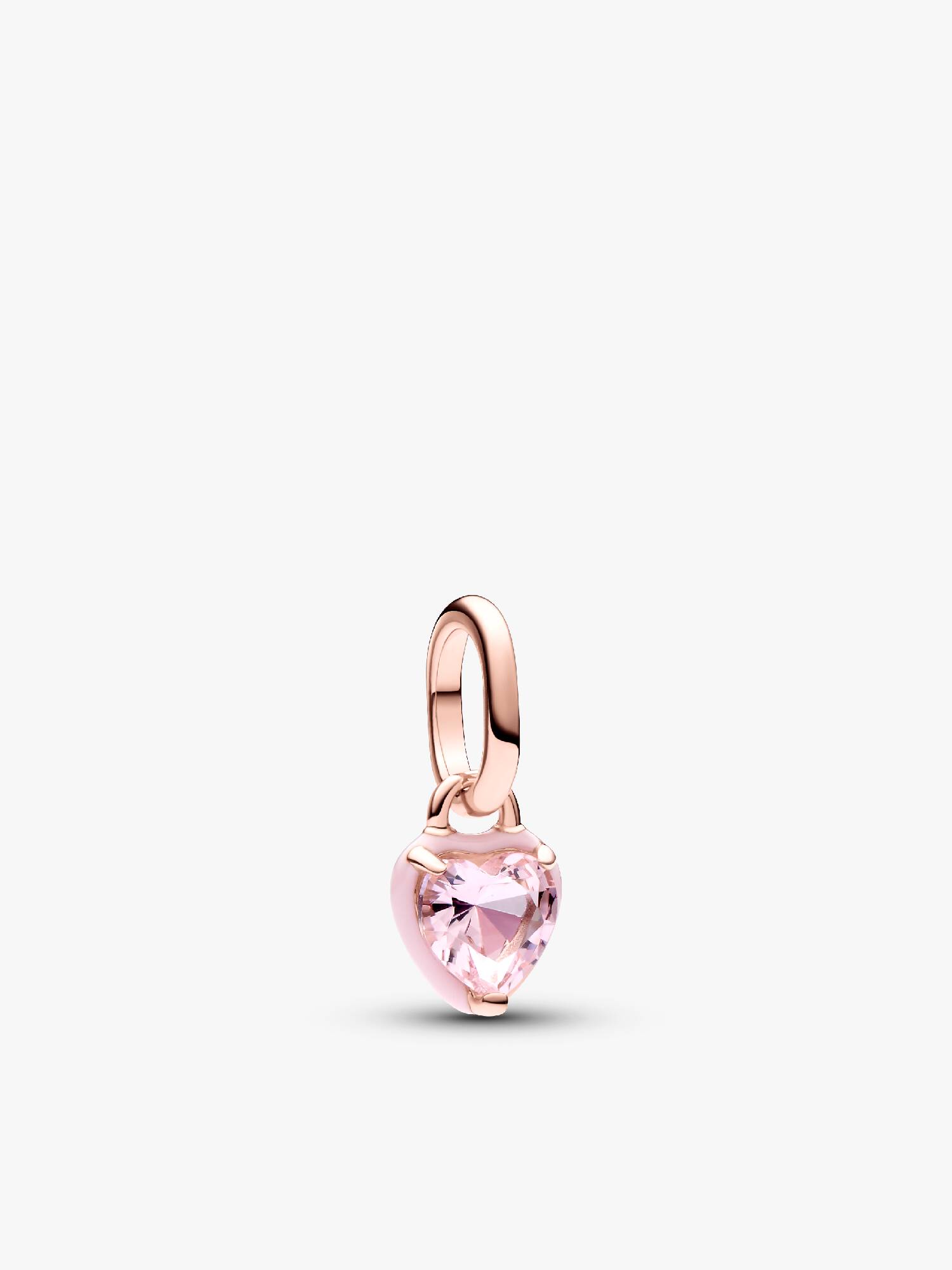 Pandora ME Rosafarbenes Chakra-Herz Mini-Charm-Anhänger