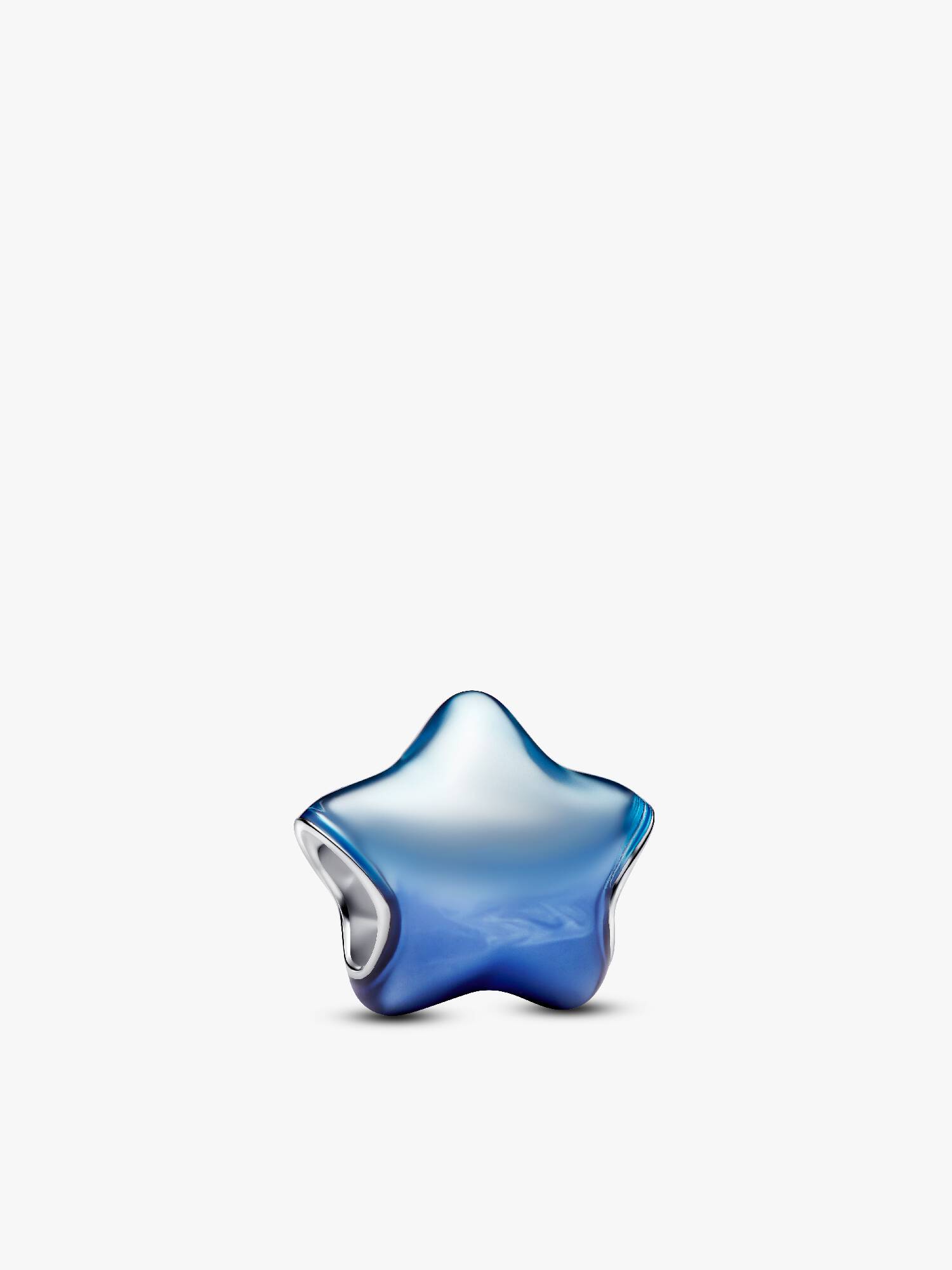 Blauer Stern Charm