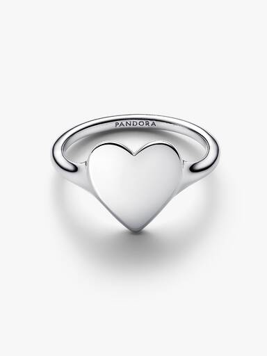 Gravierbares Herz Ring