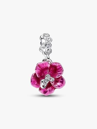 Hibiskus Charm-Anhänger