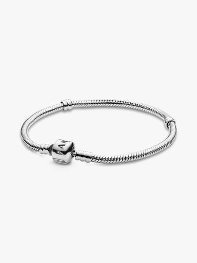 Verspieltes Zylinder-Verschluss Schlangen-Gliederarmband