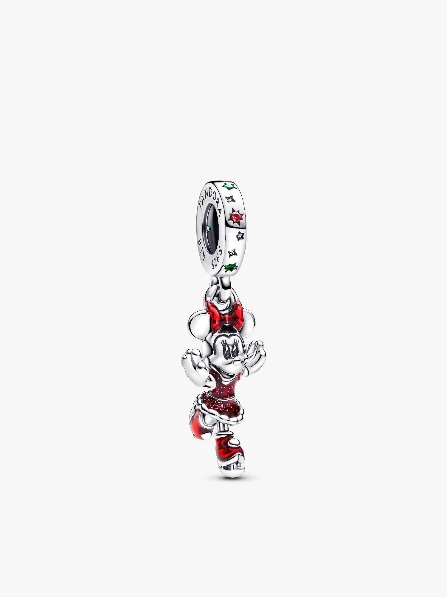 Minnie Maus Eislaufen Charm-Anhänger