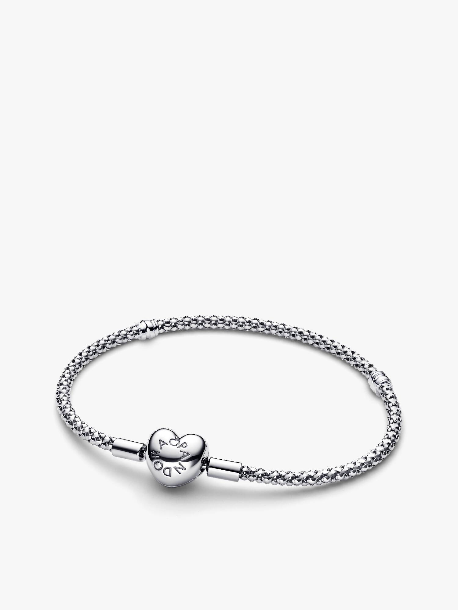 Herzverschluss Gliederarmband mit Nieten