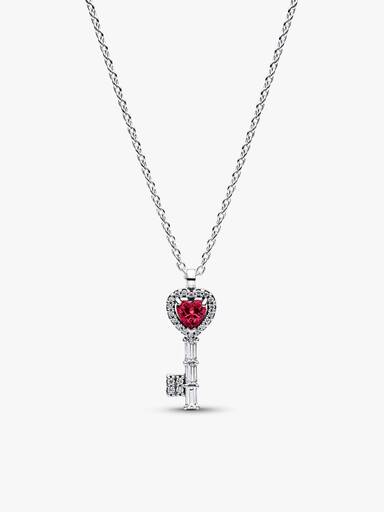Schlüssel zum Herzen Kette & Ohrring Schmuckset
