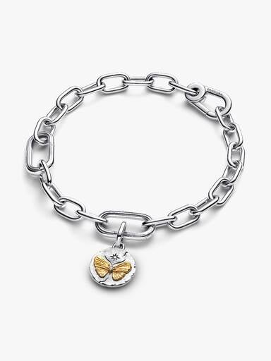 Schmetterling Medaillon-Charm