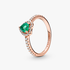 Funkelndes Erhabenes Herz Ring Funkelndes Erhabenes Herz Ring