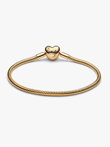 Stammbaum Herzverschluss Schlangen-Gliederarmband