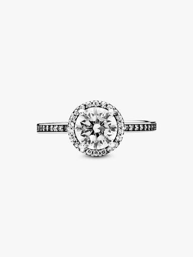 Runder Funkelnder Ring