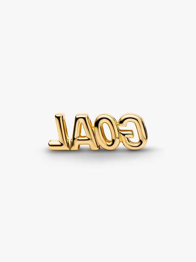 Goal Schriftzug Charm