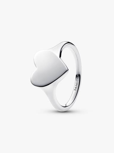 Gravierbares Herz Ring