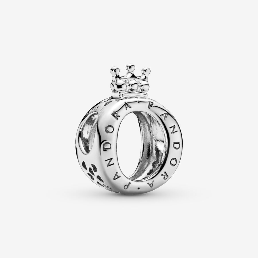 Pandora Crown "O" Logo-Charm image number 0