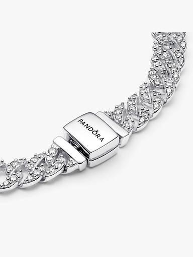 Pandora Timeless Pavé Cuban Armband