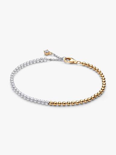 Kugeln und Tennisarmband