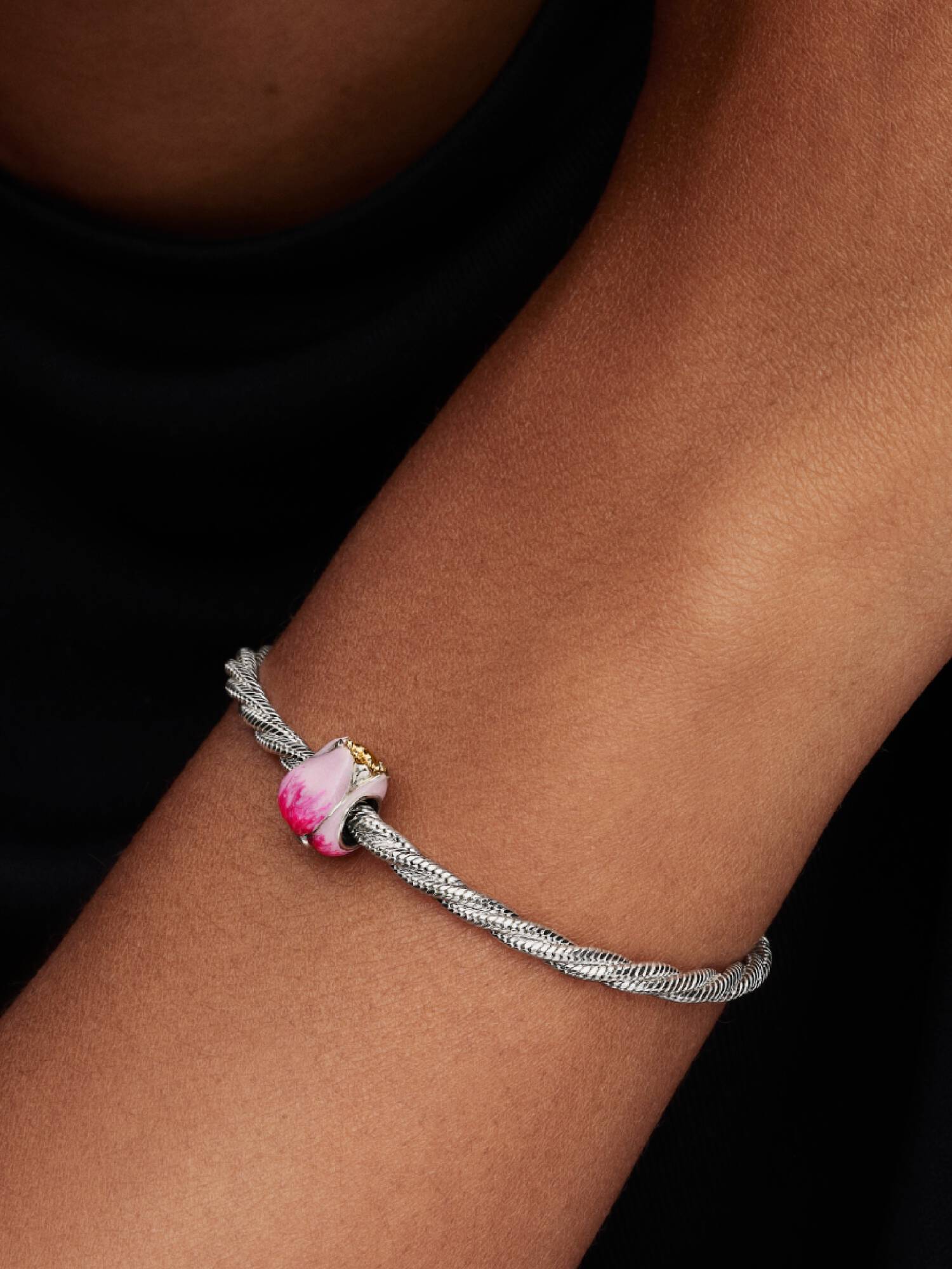 Rosafarbene Tulpe Charm
