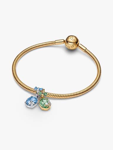Bridgerton Schmetterling & Biene Teilbarer Charm-Anhänger