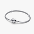 Herzverschluss Gliederarmband mit Nieten Herzverschluss Gliederarmband mit Nieten