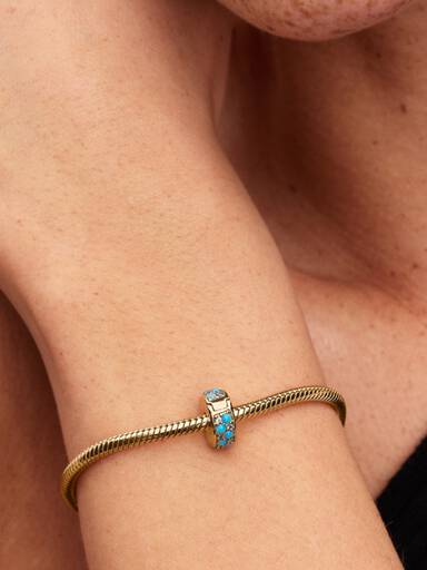 Aquablaues Clip-Charm