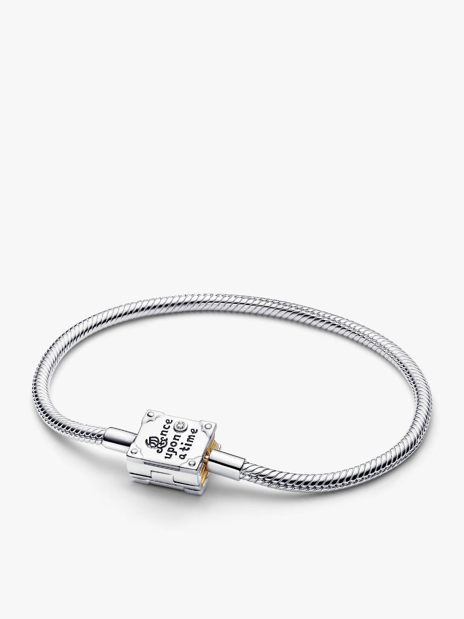Disney Prinzessinnen Geschichtenbuch Schlangen-Gliederarmband mit im Labor gezüchtetem Diamanten