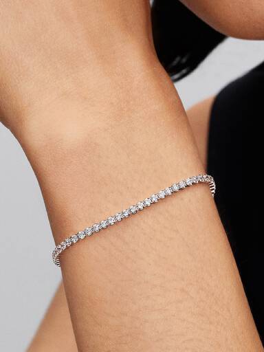 Funkelndes Tennisarmband