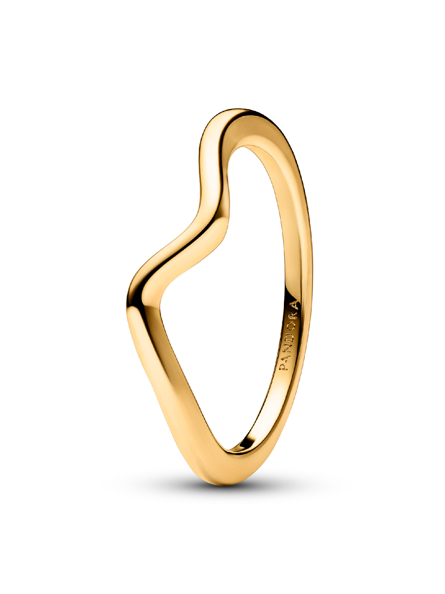 Polierte Welle Ring