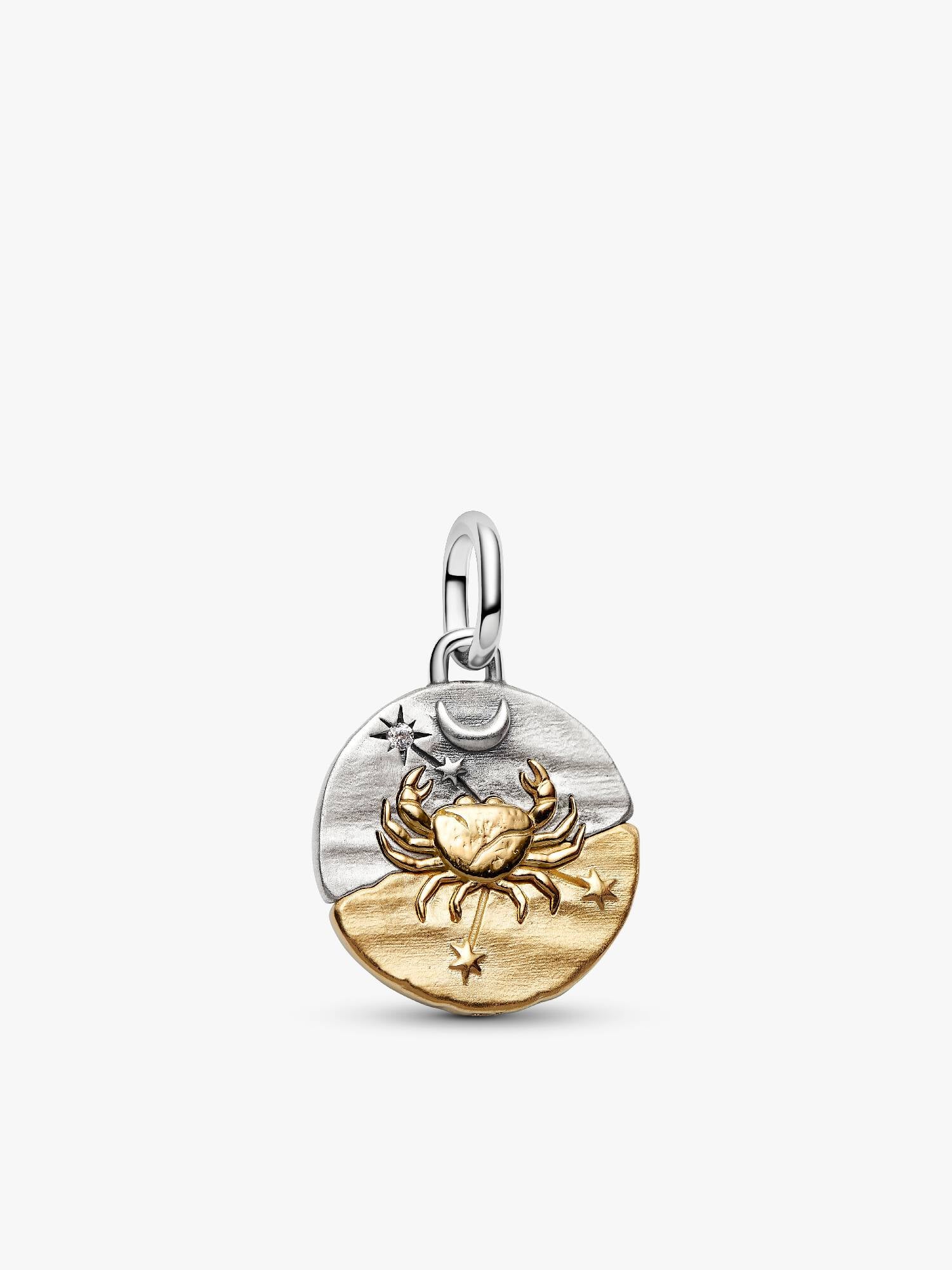 Sternzeichen Krebs Medaillon-Charm