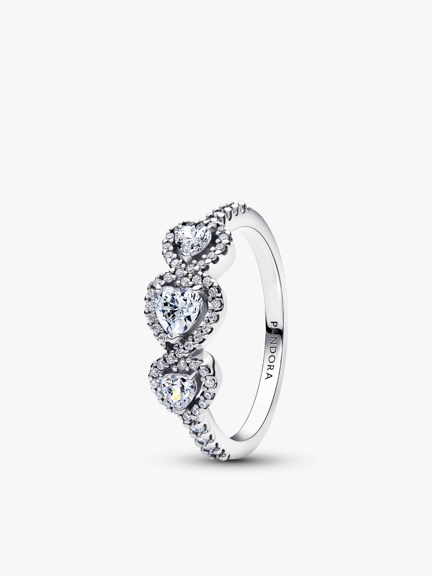 Strahlenkranz Herz Trilogie Ring