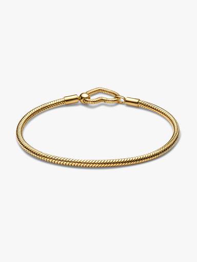 Herzverschluss Schlangen-Gliederarmband